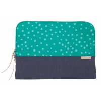 【取扱終了製品】STM grace sleeve 13 teal dot/night sky〔エスティエム〕