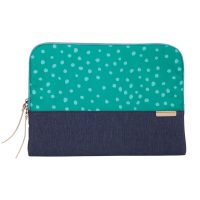 【取扱終了製品】STM grace sleeve 15 teal dot/night sky〔エスティエム〕