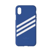 [docomo Select] adidas Originals iPhone X ブルー〔アディダス〕