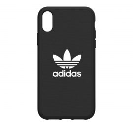 [docomo Select] adidas Originals Moulded Case adicolor iPhone XR Black〔アディダス〕