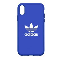 [docomo Select] adidas Originals Moulded Case adicolor iPhone XR Blue〔アディダス〕