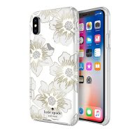 【取扱終了製品】[docomo Select] Kate Spade iPhone XS katespade/flower〔ケートスペード〕