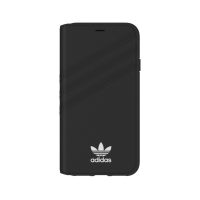 [au+1 Collection Select] adidas Originals Booklet Case for iPhone X Black/White〔アディダス〕