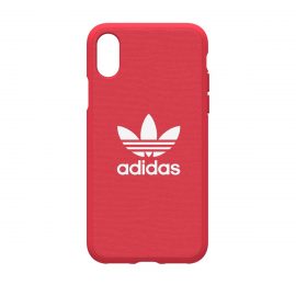 [au+1 Collection Select] adidas Originals adicolor Case iPhone X Red〔アディダス〕