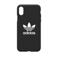 [au+1 Collection Select] adidas Originals adicolor Case iPhone X Black〔アディダス〕