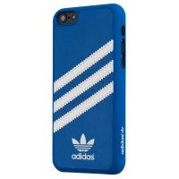 【取扱終了製品】adidas Originals iPhone 5c Moulded Case Blue/White〔アディダス〕