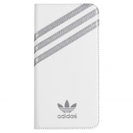 【取扱終了製品】adidas Originals Booklet Case iPhone 6 Plus White/Silver〔アディダス〕