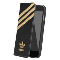 【取扱終了製品】adidas Originals Booklet Case iPhone 6 Black/Gold〔アディダス〕