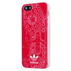 【取扱終了製品】adidas Originals TPU iPhone SE Berry Sole〔アディダス〕