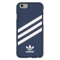 【取扱終了製品】adidas Originals Suede Moulded Case iPhone 6s Blue/White〔アディダス〕