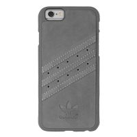 【取扱終了製品】adidas Originals Suede Moulded Case iPhone 6s Grey〔アディダス〕