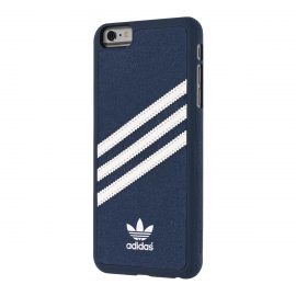 【取扱終了製品】adidas Originals Suede Moulded Case iPhone 6s Plus Blue/White〔アディダス〕