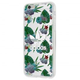 【取扱終了製品】adidas Originals Clear Case iPhone 6s Flower White〔アディダス〕