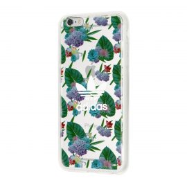 【取扱終了製品】adidas Originals Clear Case iPhone 6s Plus Flower White〔アディダス〕