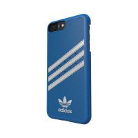 【取扱終了製品】adidas Originals Moulded Case iPhone 7 Plus Blue/White〔アディダス〕