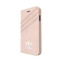 adidas Originals Suede Booklet iPhone 7 Vapour Pink/White〔アディダス〕