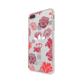 【取扱終了製品】adidas Originals Clear Case iPhone 7 Plus Bohemian Red〔アディダス〕