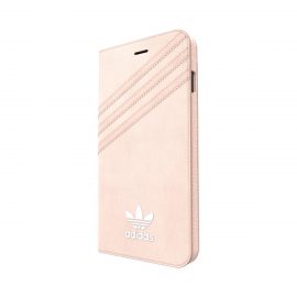 【取扱終了製品】adidas Originals Booklet iPhone 7 Plus Vapour Pink/White〔アディダス〕