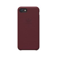 【取扱終了製品】adidas Originals Leather Slim iPhone 8 Burgundy〔アディダス〕