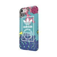 【取扱終了製品】adidas Originals TPU Case iPhone 7 Coral Graphic〔アディダス〕