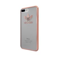 adidas Originals TPU Clear Case iPhone 8 Plus Rose Gold〔アディダス〕