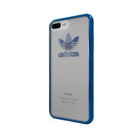 【取扱終了製品】adidas Originals TPU Clear Case iPhone 7 Plus Blue Metallic〔アディダス〕