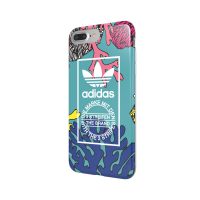 adidas Originals TPU Case iPhone 7 Plus Coral Graphic〔アディダス〕
