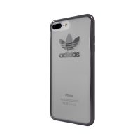 adidas Originals TPU Clear Case iPhone 7 Plus Gunmetal〔アディダス〕