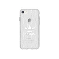 【取扱終了製品】adidas Originals Clear Case iPhone 7 Logo White〔アディダス〕