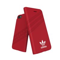 adidas Originals Gazelle Booklet Case iPhone 8 Royal Red/White〔アディダス〕