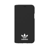 【取扱終了製品】adidas Originals TPU Booklet Case iPhone X Black/White〔アディダス〕
