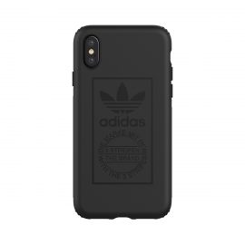 【取扱終了製品】adidas Originals TPU Hard Cover iPhone X Black〔アディダス〕