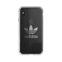 adidas Originals Clear Case iPhone X Silver Logo〔アディダス〕