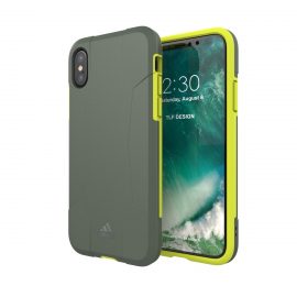 【取扱終了製品】adidas Performance Solo Case iPhone X Solar Yellow〔アディダス〕