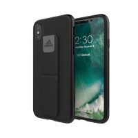 【取扱終了製品】adidas Performance Grip Case iPhone X Black〔アディダス〕