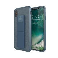 【取扱終了製品】adidas Performance Grip Case iPhone X Mystery Blue〔アディダス〕