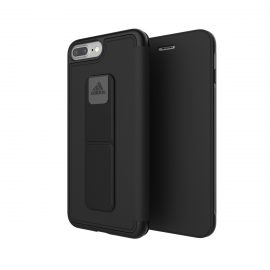 adidas Performance Folio Grip Case iPhone 8 Plus Black〔アディダス〕