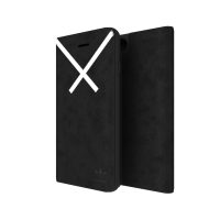 【取扱終了製品】adidas Originals XBYO Booklet Case iPhone 8 Black〔アディダス〕