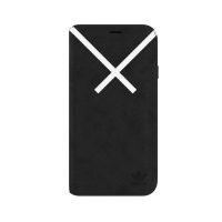 【取扱終了製品】adidas Originals XBYO Booklet Case iPhone X Black〔アディダス〕