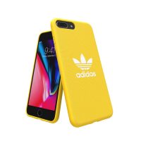 【取扱終了製品】adidas Originals adicolor Moulded Case iPhone 8 Plus Yellow〔アディダス〕