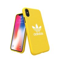 【取扱終了製品】adidas Originals adicolor Moulded Case iPhone X Yellow〔アディダス〕