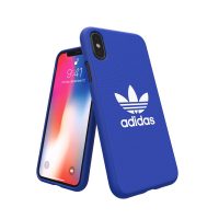 【取扱終了製品】adidas Originals adicolor Moulded Case iPhone X Blue〔アディダス〕