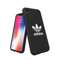 【取扱終了製品】adidas Originals adicolor Moulded Case iPhone X Black〔アディダス〕