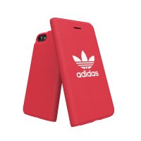 adidas Originals adicolor Booklet Case iPhone 8 Red〔アディダス〕