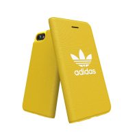 【取扱終了製品】adidas Originals adicolor Booklet Case iPhone 8 Yellow〔アディダス〕