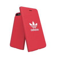 【取扱終了製品】adidas Originals adicolor Booklet Case iPhone 8 Plus Red〔アディダス〕