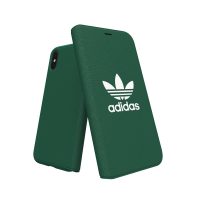 【取扱終了製品】adidas Originals adicolor Booklet Case iPhone X Green〔アディダス〕