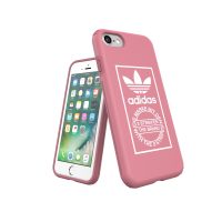 【取扱終了製品】adidas Originals TPU Hard Cover iPhone 8 Ash Pink〔アディダス〕