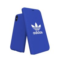 【取扱終了製品】adidas Originals adicolor Booklet Case iPhone X Blue〔アディダス〕