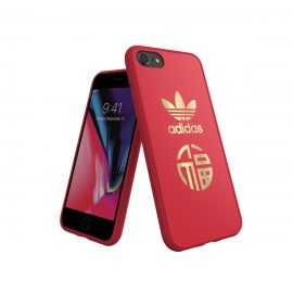 adidas Originals CNY-Snap case iPhone 8 Scarlet〔アディダス〕